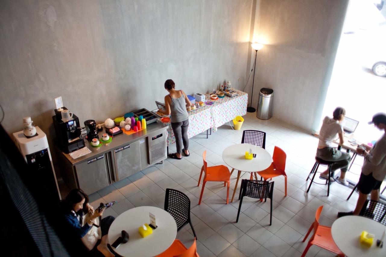 Skypod Boutique Hostel Кота Кинабалу Екстериор снимка